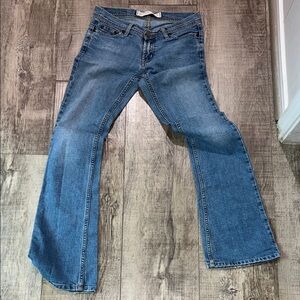 Express Light Blue Bootcut Jeans